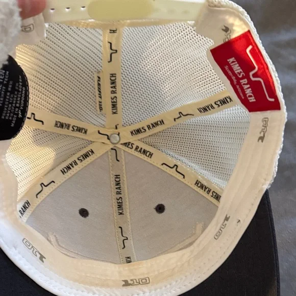 Kimes Ranch Cream Mesh Snapback Cap - Picture 3 of 3